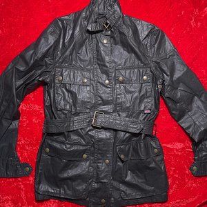 Belstaff Women's Belted Roadmaster Jacket 42